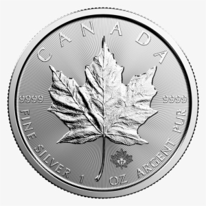 Silver Maple Leaf Back - 2014 Australian Kookaburra Silver Coin