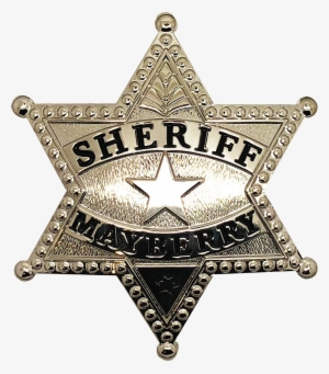 Mayberry Police Department Star Badge Sheriff Chicago - Nevada