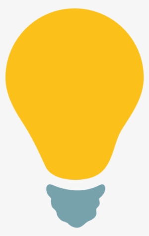 File - Emoji U1f4a1 - Svg - Light Bulb Flat Design
