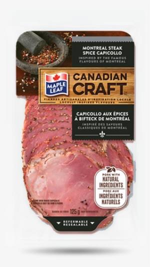 Maple Leaf Canadian Craft™ Montreal Steak Spice Capicollo - Maple Leaf Foods