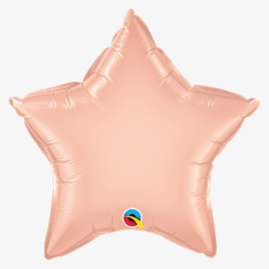 Foil Balloon Rose Gold Star 51cm - Rose Gold Star Balloon