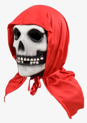Email A Friend - Misfits The Fiend (red Hood) Full Head Adult Costume