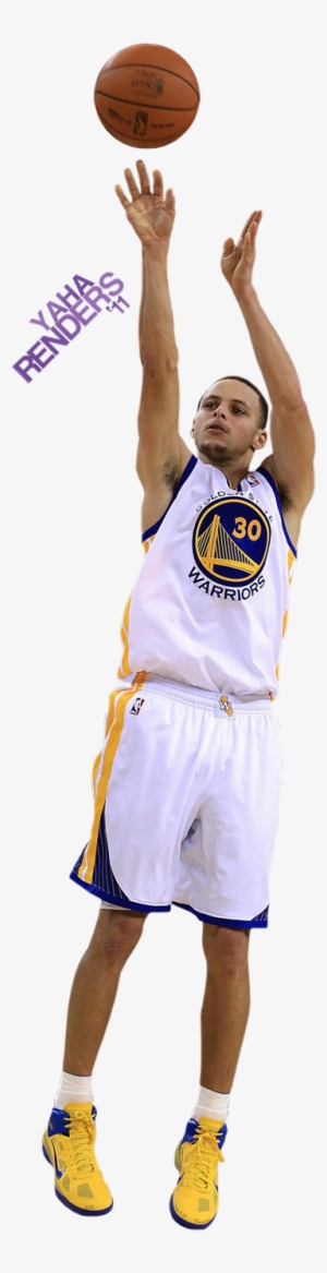 The Gallery For > Stephen Curry Render - Stephen Curry Shot Png