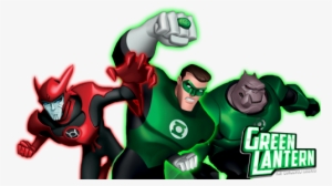 The Animated Series Tv Show Image With Logo And Character - Green Lantern Show Characters