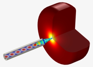 A Sonda Dielétrica Cônica Irradia A Carne Humana Para - Dielectric