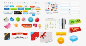 1 - Web Elements Psd