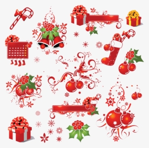 Christmas Elements Png Picture - Christmas Design Elements Png