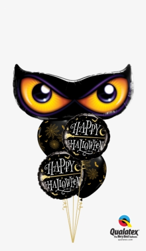 Spooky Eyes Halloween - 15cm Qualatex Quick Link Balloons Assorted Colours