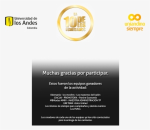 Gracias - - University Of Los Andes