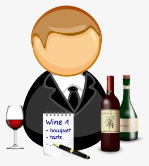 This Free Icons Png Design Of Sommelier / Wine Steward