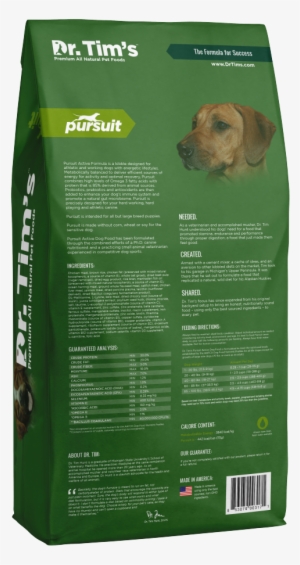 Tim's Pursuit Active Dry Dog Food - Dog Food