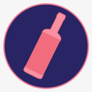 Wine Icon Nontipsy - Circle