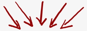 Red Arrows - Red Arrow Pointing Down Png