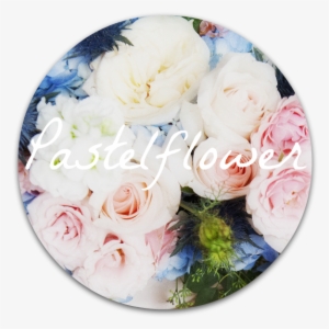 Romantic Pastel Wedding Flowers With Hydrangeas - Photograph