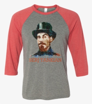 Watercolor Portrait - Have Yourself A Merry Little Christmas Raglan - Holiday