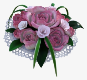 Wedding Red Pink Bouquet, Flower, Wedding, Rose Png - Garden Roses
