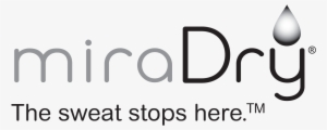 For Those Tired Of Excessive Underarm Sweat, There - Miradry Logo