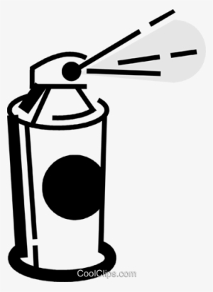 Hair Spray Royalty Free Vector Clip Art Illustration - Clip Art Hair Spray