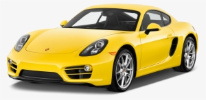 Cars Transparent Yellow - Porsche Cayman S Png