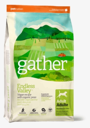 Petcurean Gather Endless Valley Grain Free Vegan Recipe - Gather Endless Valley Vegan Dry Dog Food, 16-lb Bag