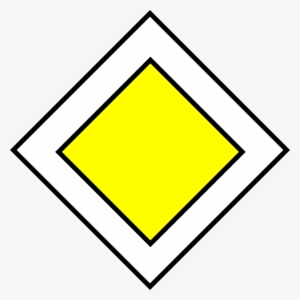 This Free Icons Png Design Of Priority Road Traffic