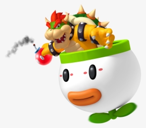 Bowser In Koopa Car - Bowser Koopa Clown Car