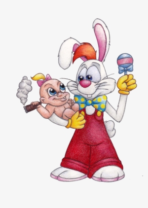 Baby Herman With Roger Rabbit-bnn707 - Draw A Baby Herman