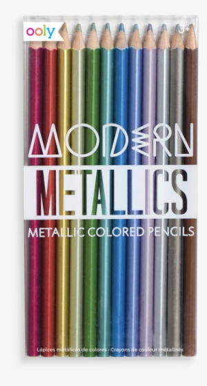 Modern Metallics Colored Pencils - Modern Metallic Colored Pencils