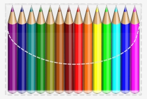 How To Set Use Colouring Pencils Clipart