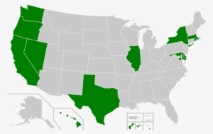 Shark Fin Ban Map Us 2018 - Us Red Blue Map 2018