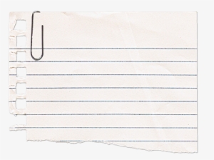 Paper, Paper Clip, Lines, Feint, Torn, Note, To Write - Darkness