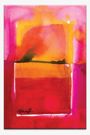 Home / Wall - Artist Lane Watercolor Abstraction 208 By Kathy Morton