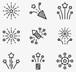 Fireworks - Firework Icon Transparent Background
