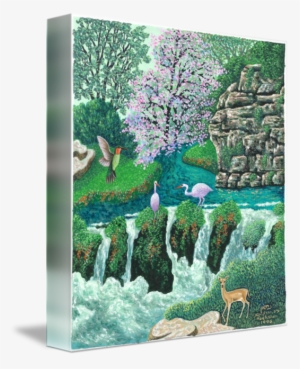 Pink-flamingoes Art - Painting