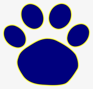 Svg Library Stock Jaguar In Gold Clip Art Vector Online - Cub Scout Paw Print