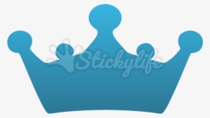Princess Crown Png Blue - Decal