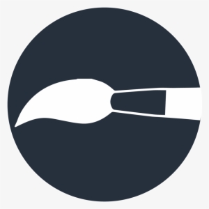 Clipart Info - Paint Brush Logo Transparent