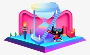 Promotion Stage Countdown Hourglass Png - Hourglass