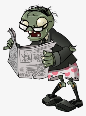Plants Vs Zombies Zombie Png Clip Transparent Stock - Zombies De Plantas Contra Zombies
