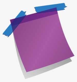 Purple Post It Notes Png - Post It Png