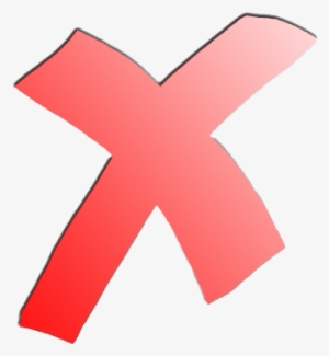 Red Cross Mark Png Clipart - Clipart Cross Mark Png