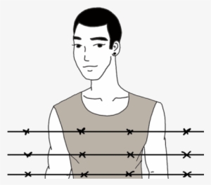 Barbed Wire - - Cartoon
