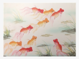 Drawing Chinese Goldfish - Chinese Drawing Goldfish