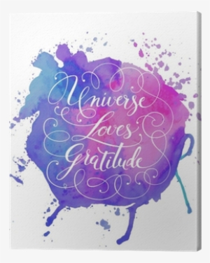 Hand-drawn Calligraphy Lettering On A Watercolor Background - Motivational Watercolor Desktop Wallpaper Hd Quotes