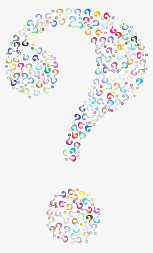 Colorful Question Marks Png - Question Marks Background Png