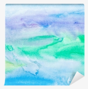 Color Strokes Watercolor Painting Art Wall Mural • - Watercolor Painting