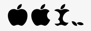 Eaten Apple Logo Vector - Apple Logo Whole Apple