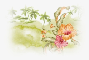 Fleur Orange - Cheyenne63 - Cool Desktop Wallpaper Designs