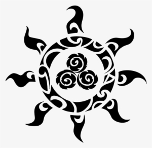 Celtic Tattoos Png Clipart - Tatuajes De Sol Maori