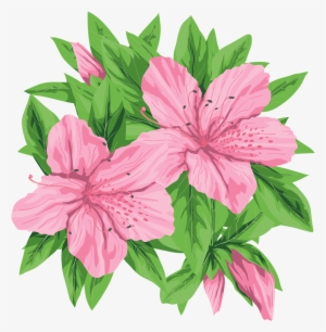 Pink Flowers Png Clip-art Image - Flowers Png